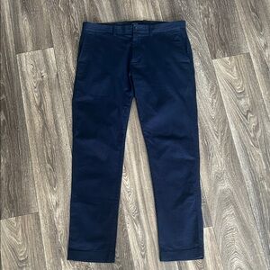 J. Crew Men's Navy Blue Chinos
